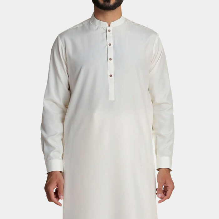 White Boski Kameez Shalwar